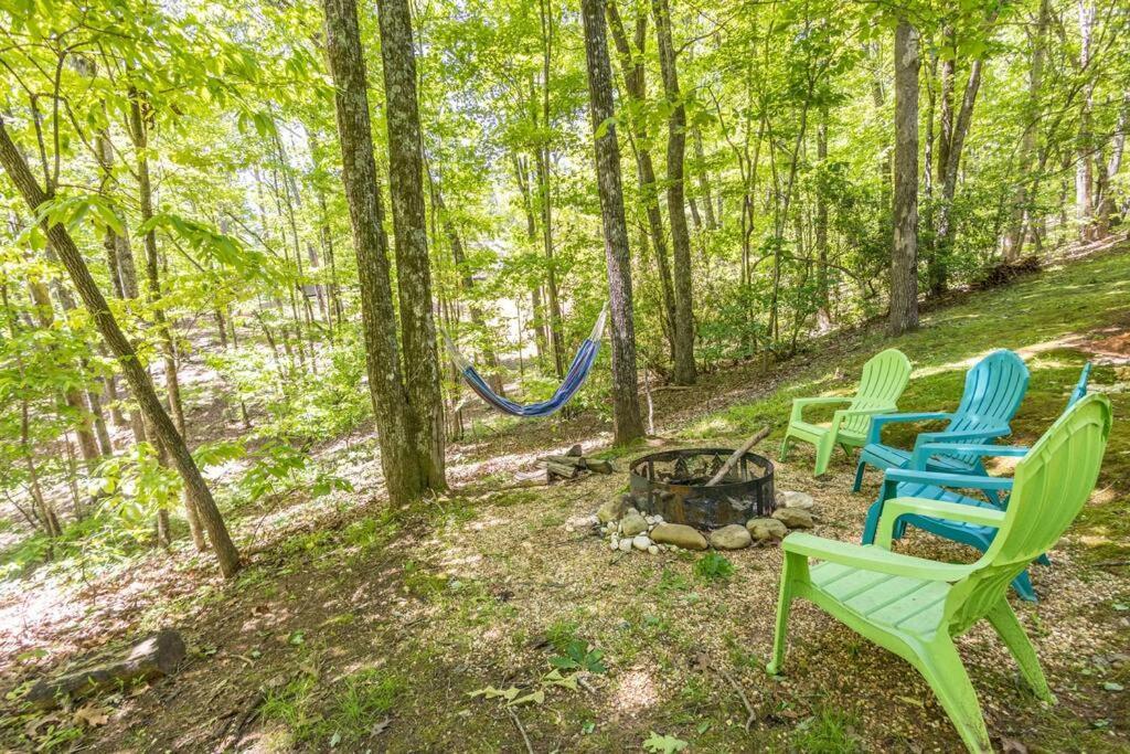 Pet Friendly Luxury Cabin Near Helen With Fire Pit Cleveland Buitenkant foto